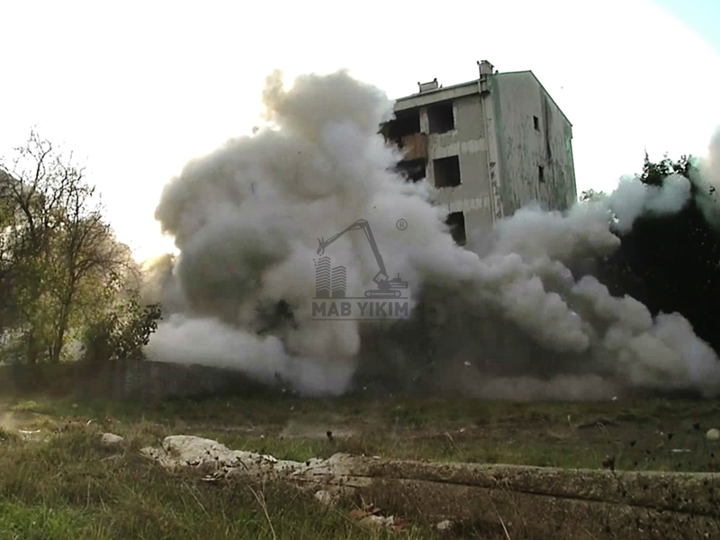 MAB Yıkım, Dinamitle Yıkım Nasıl Yapılır? Yıkım Firmaları, Patlatmalı Bina Yıkımı Yapan Firmalar İstanbul